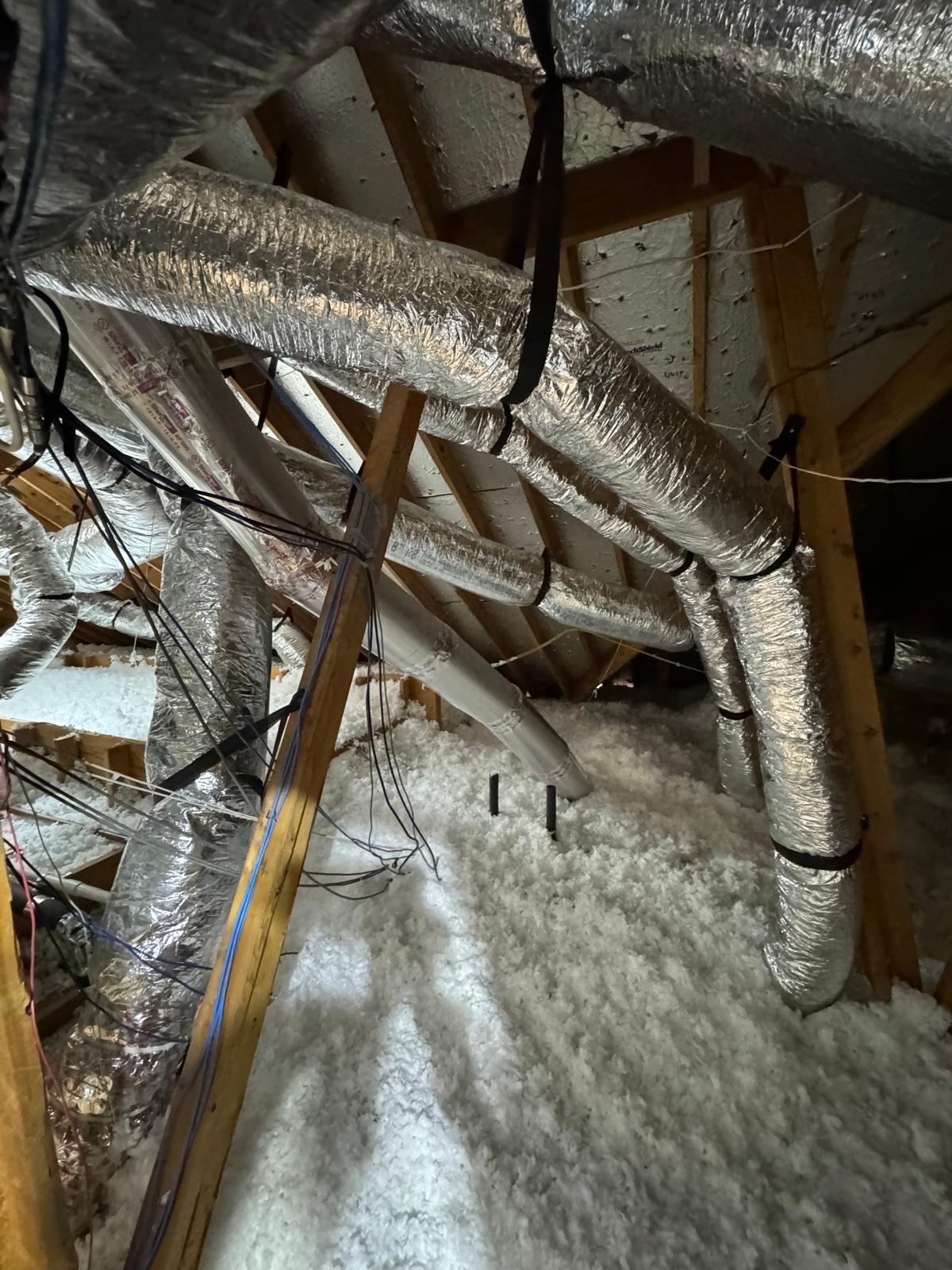 Ductwork - attic ductwork insulation houston tx